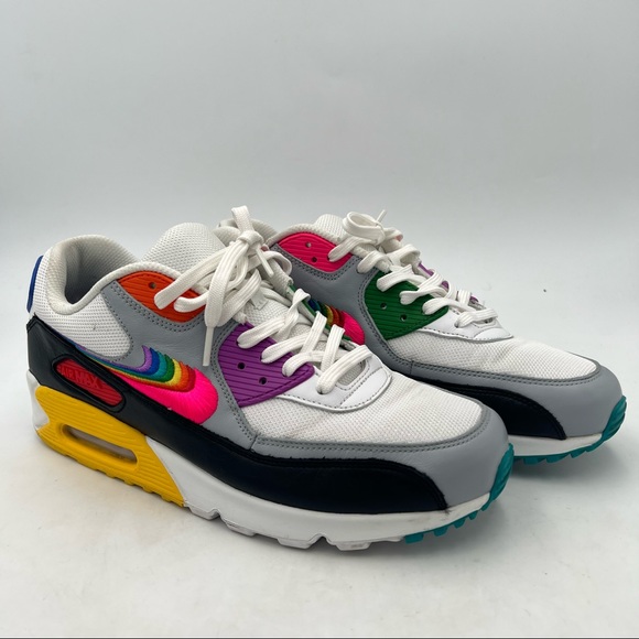 Nike кроссовки Air Max 90 CJ5482100 (белый, LPBY1538264) — купить за 1 077  руб — LePodium